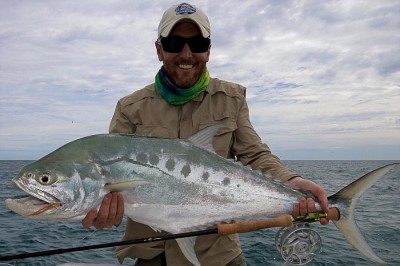 Mike Adams with a stonker Queenie in VLF bay