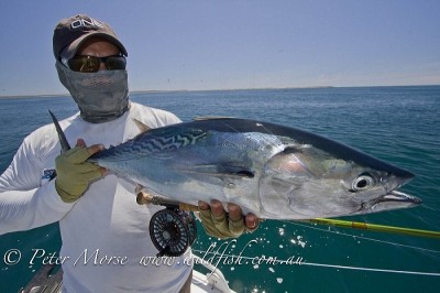 Tony with a nice Mack Tuna the noah's didn't get !