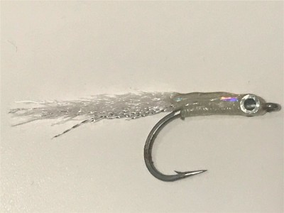 Size 1/0# I regularly use for Mack Tuna, soft resin head.