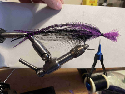 4. Bucktail collar, flash, grizzly saddle.jpg